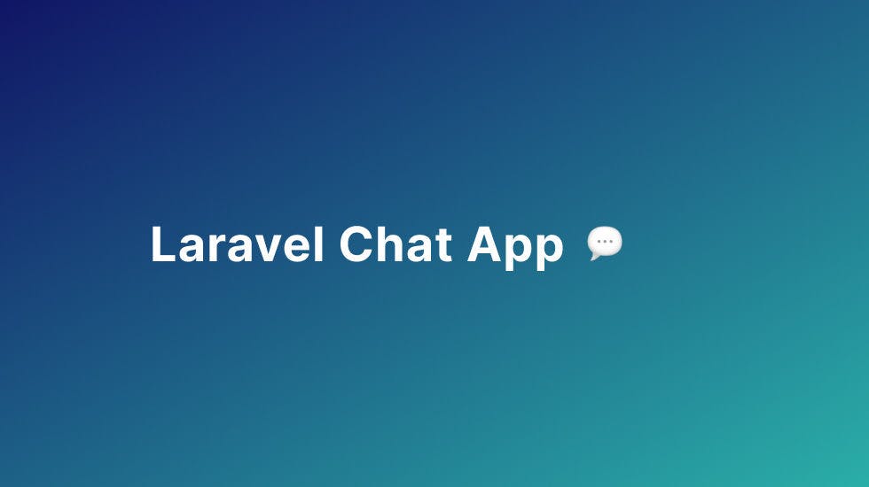 Laravel Chat App