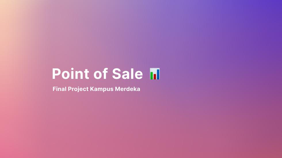 Point of Sale